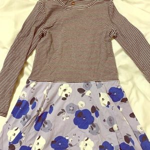 Long sleeve Tea dress Size 7